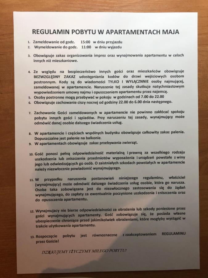 Apartamenty Maja Новий Тарг Екстер'єр фото