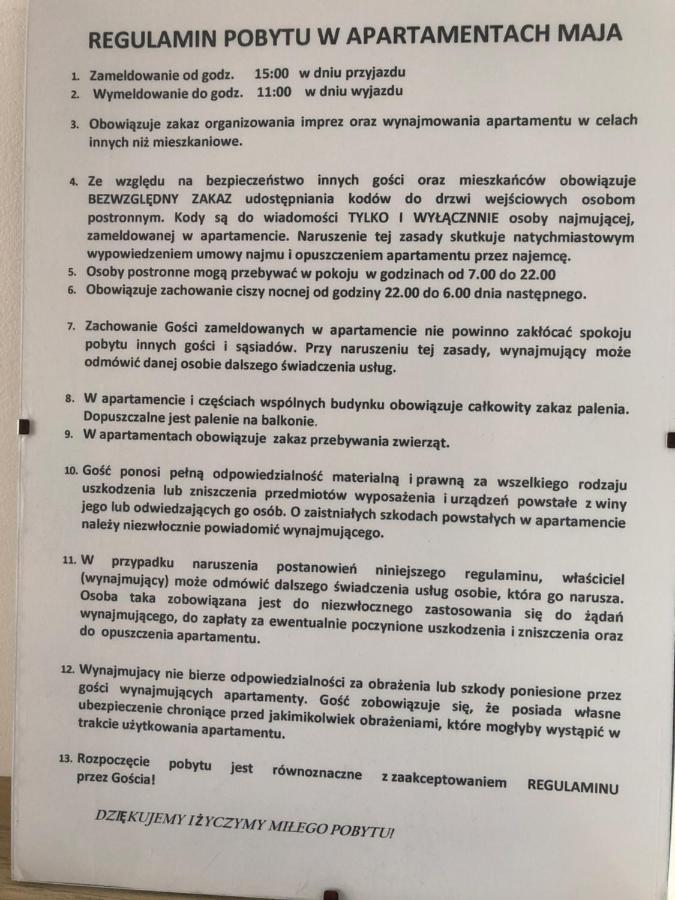 Apartamenty Maja Новий Тарг Екстер'єр фото
